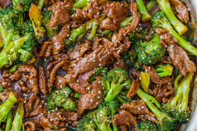 Beef and Broccoli with the Best Sauce