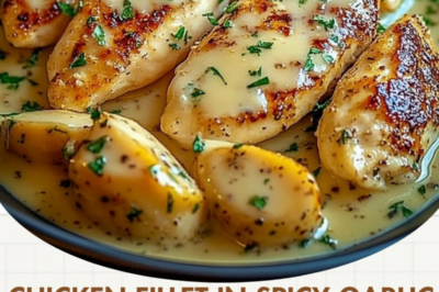 Chicken Fillet in Spicy Garlic Parmesan Sauce: A Decadent and Flavorful Dish