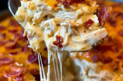 Chicken Bacon Ranch Tater Tot Casserole