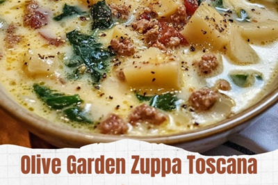 Zuppa Toscana: Olive Garden’s Beloved Creamy Sausage, Potato, and Kale Soup (Recipe Included!)