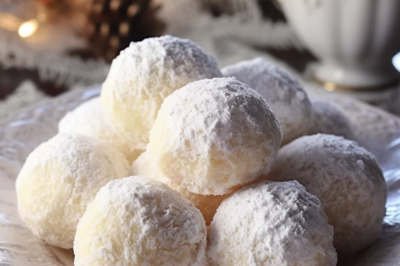 Sweetened Condensed Milk Snowballs