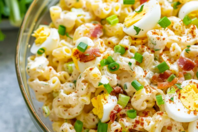 Deviled Egg Pasta Salad