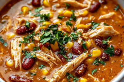 Slow Cooker Chicken Chili