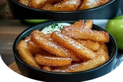 Crispy Air Fryer Apple Fries Recipe: A Sweet Snack You’ll Fall in Love With 🍎✨