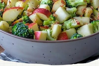 Honeycrisp Apple Broccoli Salad: A Perfect Blend of Sweet, Savory, and Crunchy Goodness