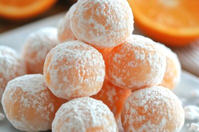 Orange Creamsicle Truffles