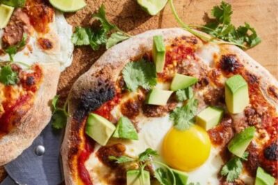 Pizza Oven Breakfast Pizza