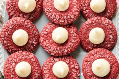 Red Velvet Thumbprint Cookies Recipe: The Perfect Treat for Any Occasion