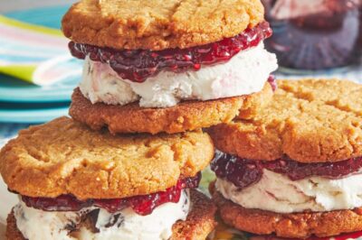 The Ultimate PB&J Ice Cream Sandwich Recipe