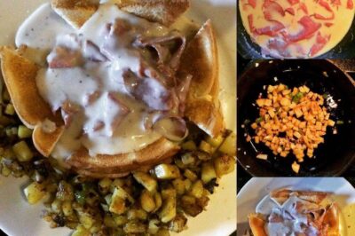 Creamed Chipped Beef on Toast