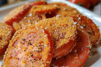 Fried Red Tomatoes