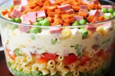 Layered Pasta Salad