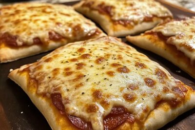 Pepperoni and Cheese Calzones