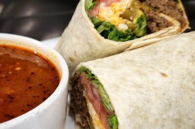 Nacho Cheese Beef Wrap