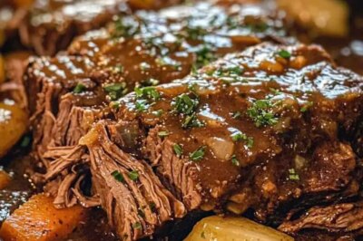 Easy 3 Packet Slow Cooker Pot Roast