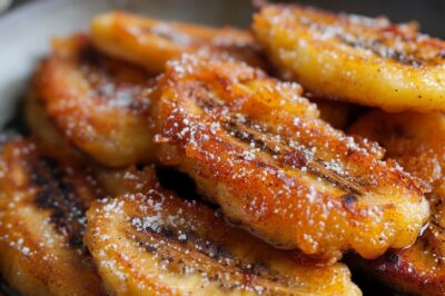 Skillet Banana Fritters