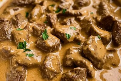Beef Stroganoff