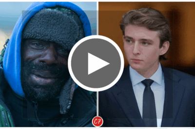 BREAKING NEWS: Homeless Man Asks Barron for $1—What Happens Next Stuns the Entire Country