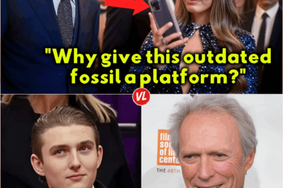 Barron Trump DEFENDS Clint Eastwood After Liberal Influencer Calls Him “OUTDATED”!