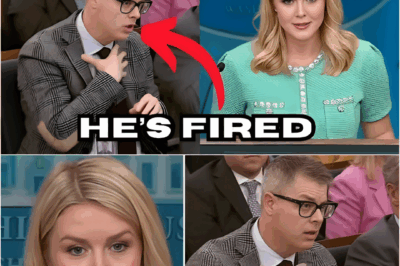 THIS JUST HAPPENED: Shocking Fallout—Reporter FIRED After INSULTING Karoline Leavitt on Live TV!