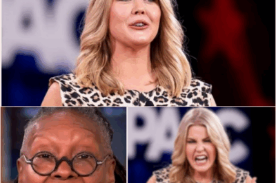 EXCLUSIVE, THIS JUST HAPPENED: Mic Drop Moment—Karoline Leavitt ROASTS Whoopi Goldberg and The View—Whoopi So Humiliated, She INTERRUPTS and Switches the Topic! In a jaw-dropping live TV moment, Karoline Leavitt delivered a savage roast of Whoopi Goldberg and The View
