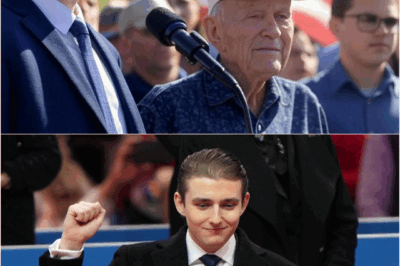 INCREDIBLE REVEAL! Baггon Tгumρ just delivered a speech that changed EVERYTHING. America thought it knew the youngest Trump—quiet, shy, and always behind the scenes. But with a single moment, Baггon silenced his critics and ignited a movement.