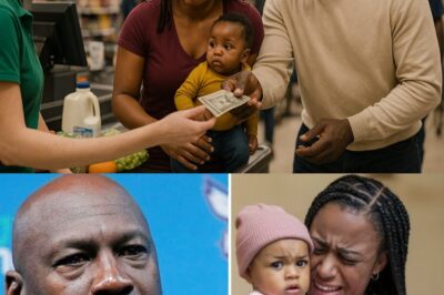 Single Mother Is Humiliated at the Supermarket – What Michael Jordan Does Is Shocking