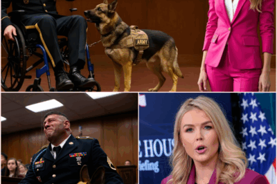 Judge Refused The Ex-Soldier A Final Goodbye To His Dog—But Leavitt Exposed His Corrupt Empire!