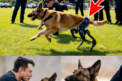 MUSK’S MIRACLE: Elon Musk Funds Life-Changing Tech for Injured Police Dogs—What Happens Next Has the Whole World Cheering!