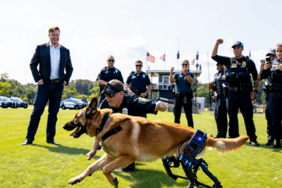 MUSK’S MIRACLE: Elon Musk Funds Life-Changing Tech for Injured Police Dogs—What Happens Next Has the Whole World Cheering!