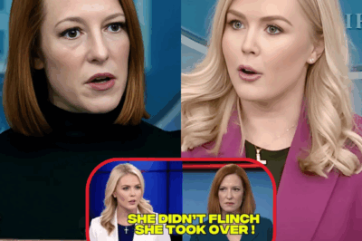 BREAKING: It wasn’t a shouting match. It started with a smirk and one sentence: “You’re not qualified.” But Karoline Leavitt didn’t argue. She opened her notes— And within minutes, the room turned against Psaki. This wasn’t politics. It was a reckoning. And her final line made even Psaki look away.