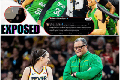 Breaking News: Caitlin Clark Goes OFF Against Brazil — WNBA Reporter Melts Down On Air in Unbelievable Reaction! What started as a friendly exhibition turned into a highlight reel for Caitlin Clark, who lit up the court with jaw-dropping plays against Brazil — and left one WNBA reporter visibly shaken. As fans cheered her every move, the media response took a strange turn, sparking heated debate and once again proving Clark’s impact reaches far beyond the scoreboard.