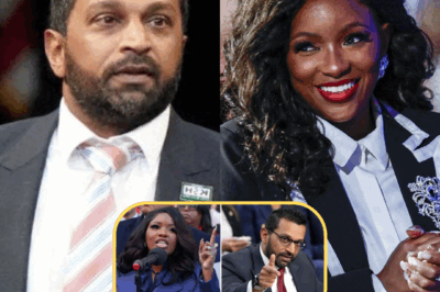 THE STARE THAT BROKE THE ROOM: Jasmine Crockett’s Joke, Kash Patel’s Silence, and a Father’s Gaze That Changed Everything