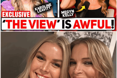 BREAKING NEWS: Karoline Leavitt Just BANKRUPTED The View — And Megyn Kelly’s Response Says EVERYTHING It started with a reckless joke on air. It ended with a courtroom bombshell that left the daytime talk world trembling. As hosts panicked behind the scenes, Megyn Kelly stepped forward—with 12 words that turned everything upside down
