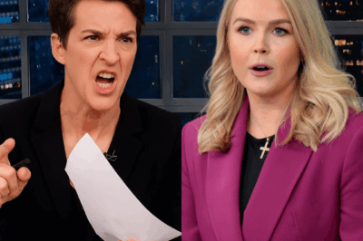 ON-AIR COLLISION: Rachel Maddow’s Live Breakdown After Karoline Leavitt Drops a Verbal Bomb That Split the Studio in Half