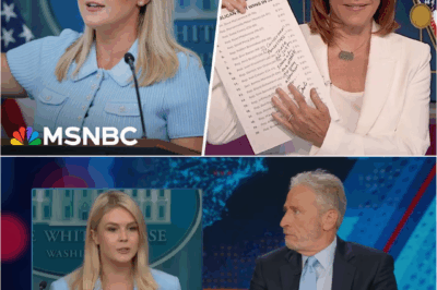 JEN PSAKI USES PROPS TO OBLITERATE KAROLINE LEAVITT ON LIVE TV — AND HER LAST LINE LEFT EVERYONE STUNNED