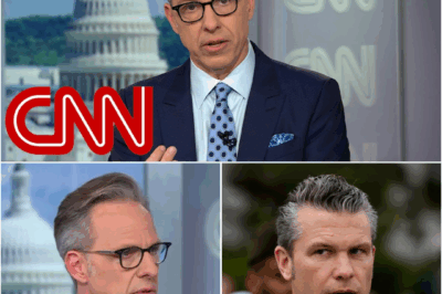 The Fire in Jake Tapper’s Eyes: How CNN’s Lead Anchor Became the Last Man Standing Against a Media War