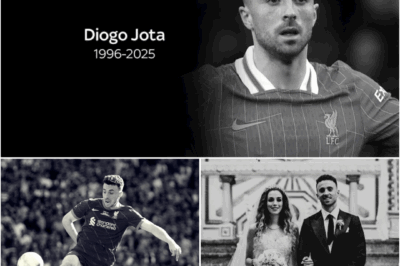SHOCKING NEWS: Liverpool Star Diogo Jota Dies in Fiery Crash at 28 — Just 11 Days After Wedding, Leaving Behind Wife and 3 Children…