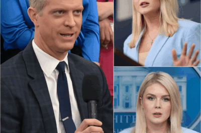 Karoline Leavitt stood at the White House podium, ready to attack a federal judge — but NBC’s Garrett Haake shattered her confidence with just one fact.1