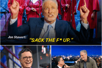 “SACK THE F* UP.” — Jon Stewart Didn’t Say It Quietly. He Led a Choir. And That’s When CBS Knew They’d Lost Control.